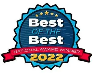 Best of the Best National Award Winner 2022 seal.