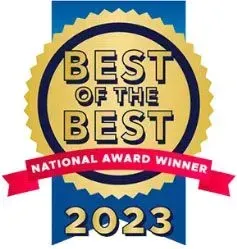 Best of the Best National Award Winner 2023 seal.