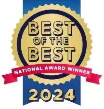 Best of the Best National Award Winner 2024 seal.